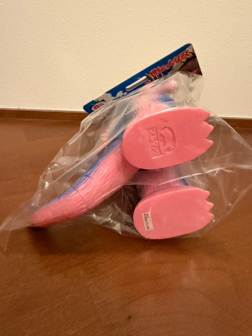 BULLMARK ブルマァク ゴジラ プラモ版 ピンクソフビ