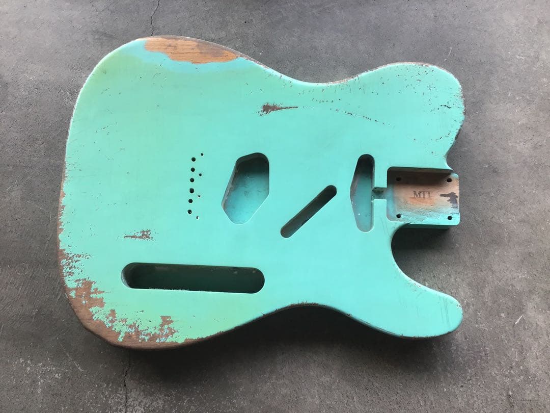 ギター MJT Vintage Aged Nitro Telecaster Body