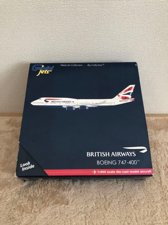 British Airways ボーイング 航空機 飛行機 模型 747-400
