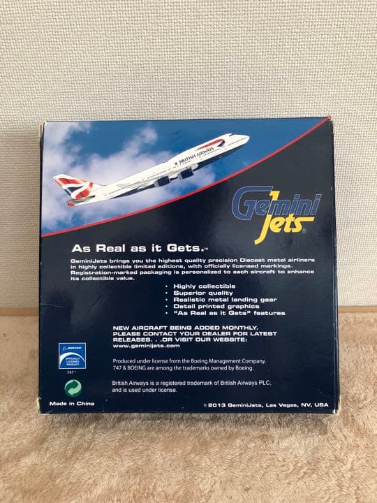 British Airways ボーイング 航空機 飛行機 模型 747-400