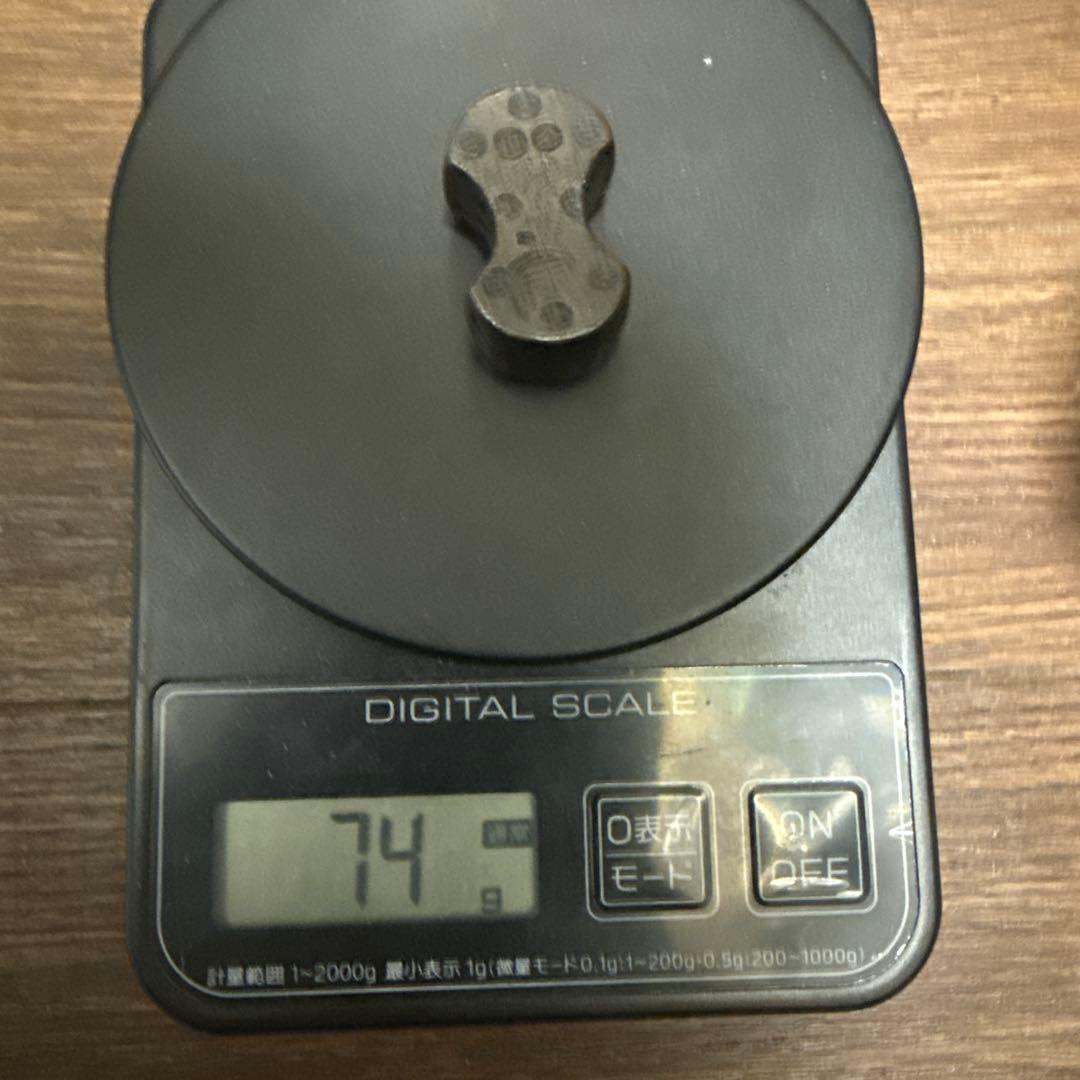 江戸時代 後藤分銅四両 両替商 天秤の錘 骨董品古美術 アンティーク74g