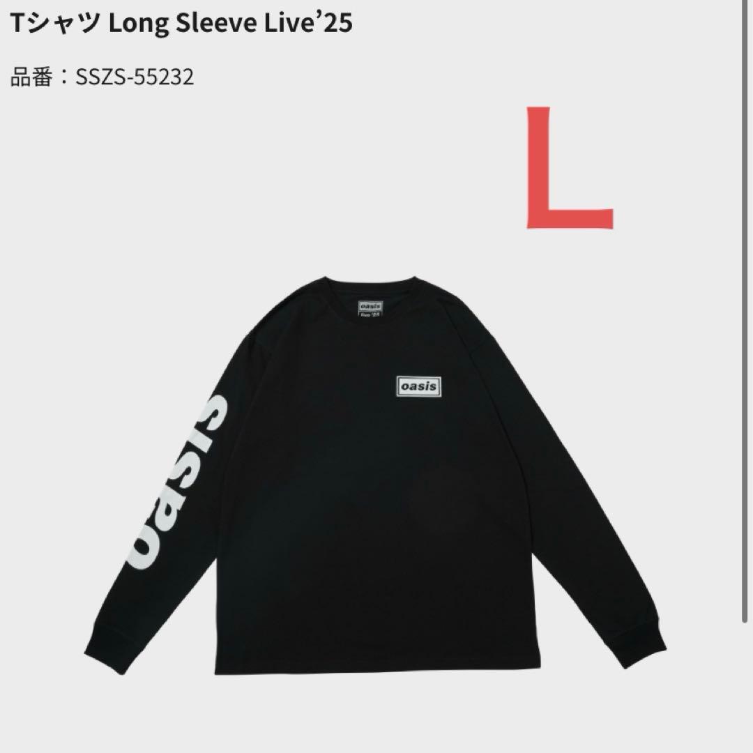 オアシス Tシャツ Long Sleeve Live'25 Lサイズ