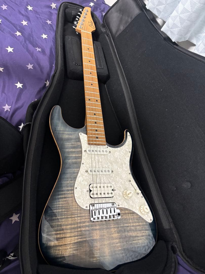 ギター suhr standard plus Whale Burst