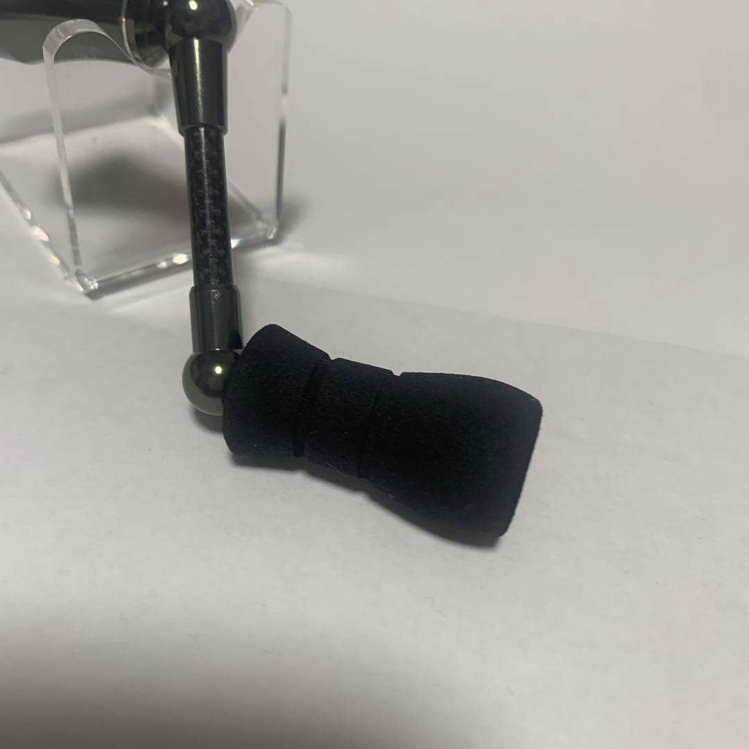 ロデオクラフト　ＲＣカーボンスピニングハンドル ノブ　ダイワ用　超美品　リール