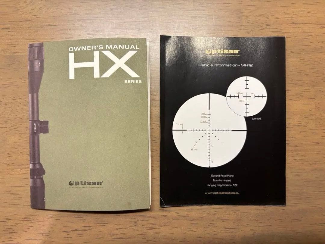 OPTISAN HX 4-12x40 スコープ