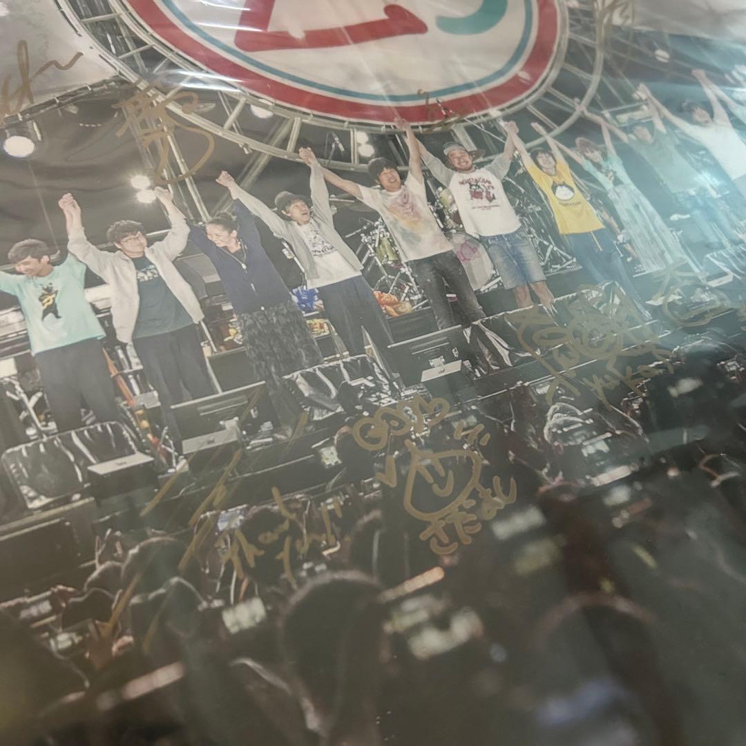 オーガスタキャンプ2018 オールスター直筆サイン入り 大判メモカフレーム入り