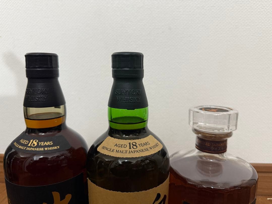 響21年　 白州18年　山崎18年　全700ml　3本セット