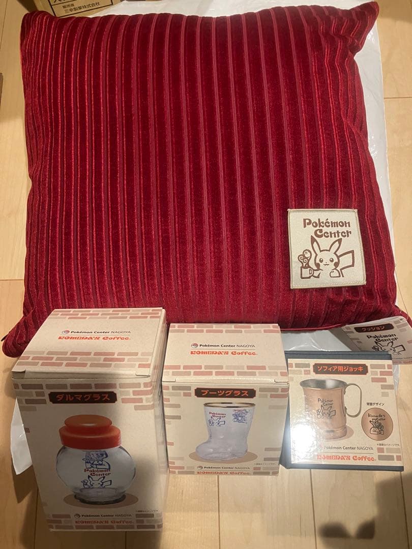 ポケモン　コメダ　ポケモンセンターナゴヤ ブーツグラス 　ジョッキ　ソフィア