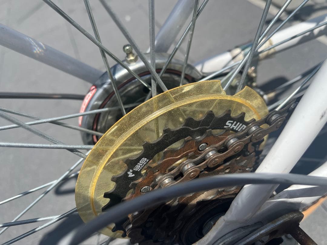 値下げ【岡山県岡山市引取り】24インチ maruishi 子ども用 中古自転車