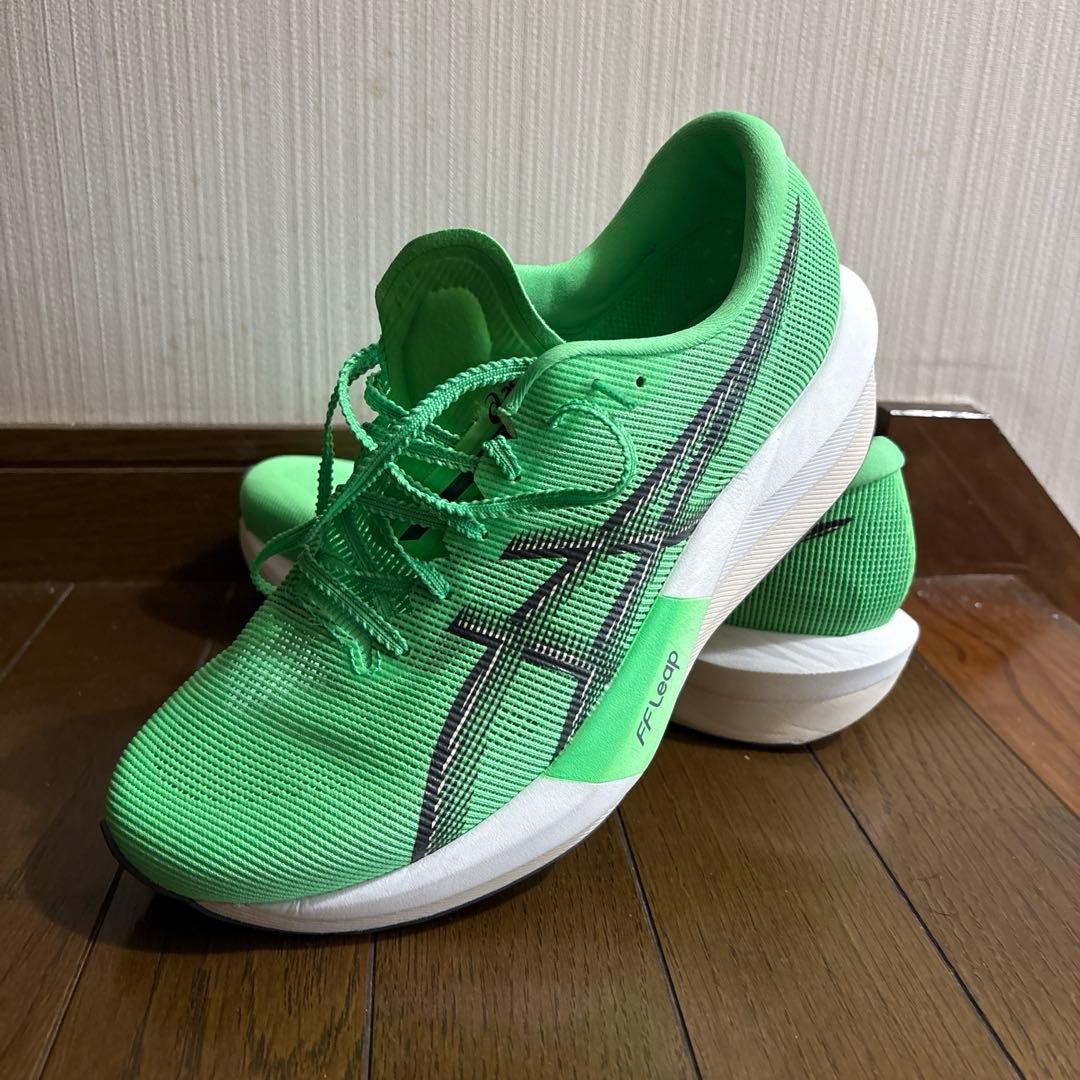 アシックス マジックスピード5 27.5cm おまけ ナイキ ヴェイパーフライ3