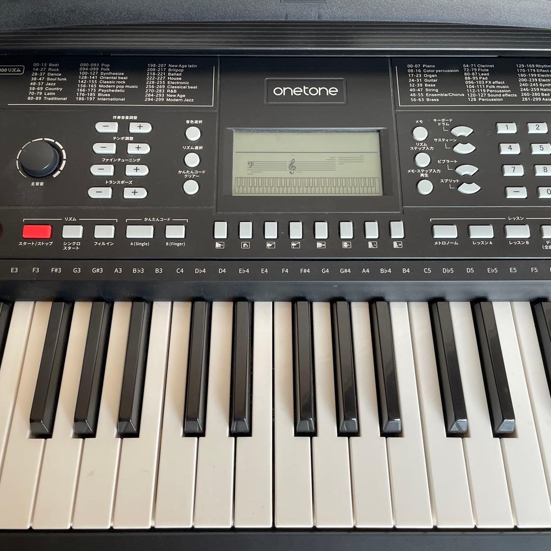 12月限定お値下げ！ONETONE ワントーン 電子キーボード 61鍵盤