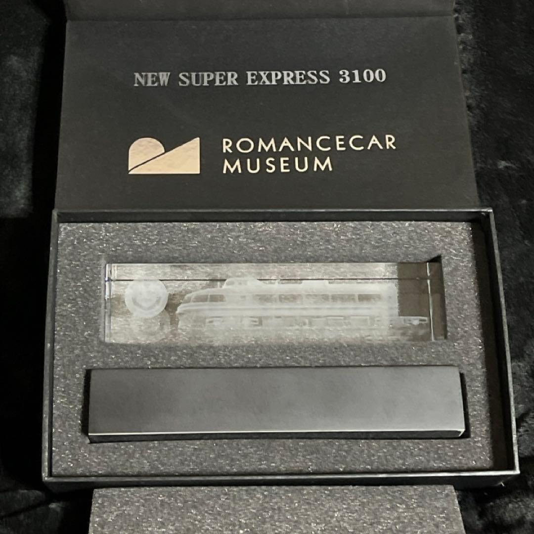 ★専用【小田急】ロマンスカー3100形NSE★3Dクリスタルオーナメント