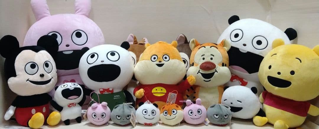 スタジオUG　にしむらゆうじ ぬいぐるみ まとめ売り　ごきげんぱんだ　など