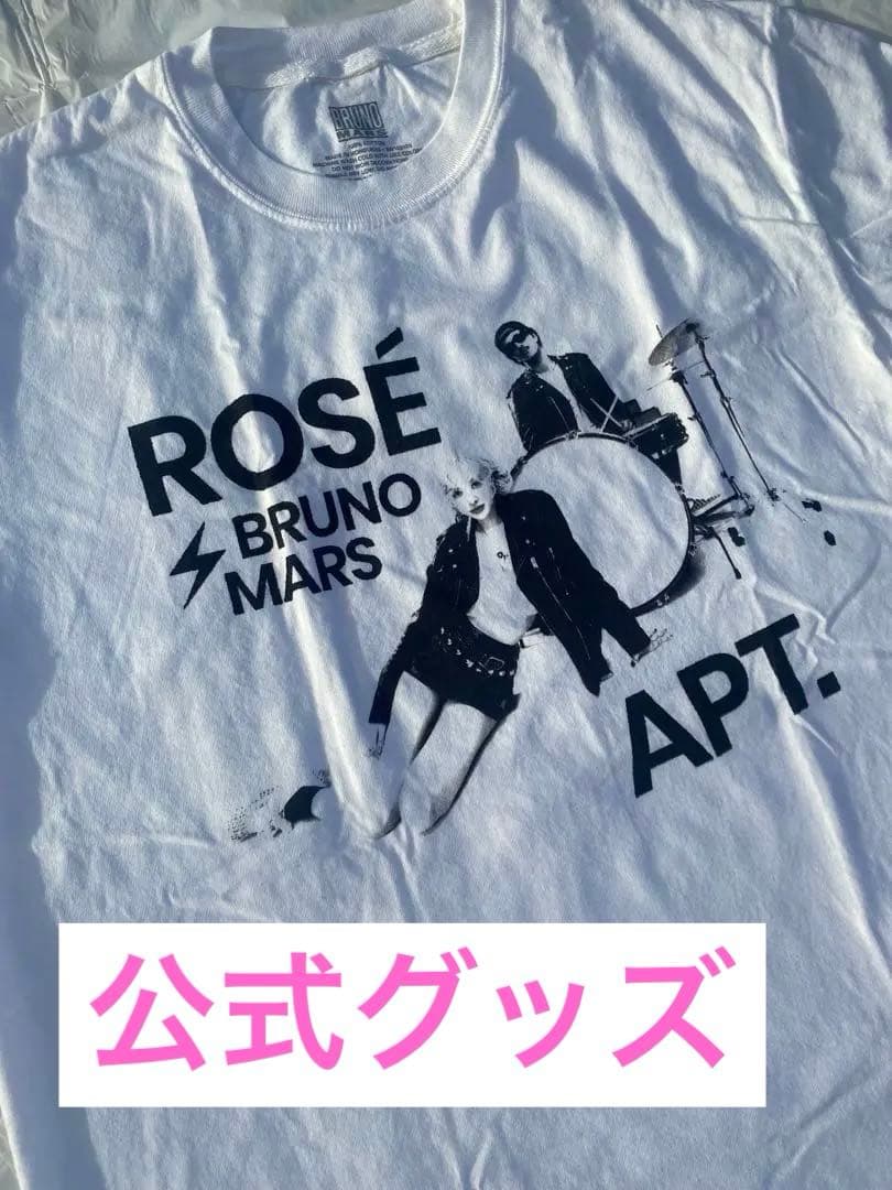 公式　ROSE APT. Tシャツ　ブラックピンク　　　blackpink