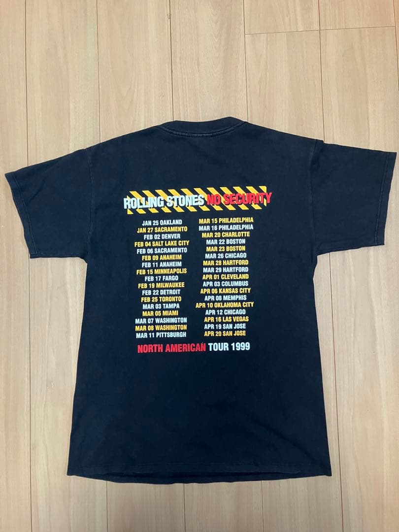 激レア断捨離！ローリングストーンズ　1999ツアーTシャツ　ヴィンテージ
