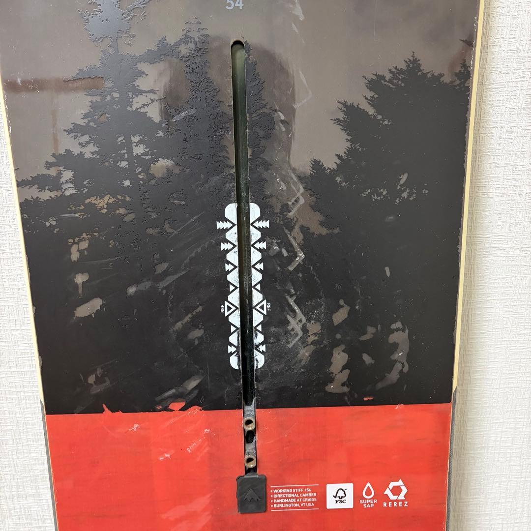 スノーボード Burton Family tree Working stiff 154cm
