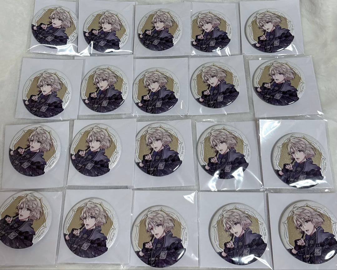 棗巳波　缶バッジ　10周年