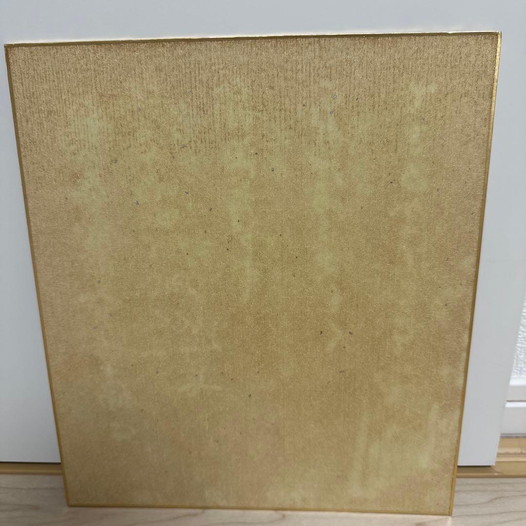 仮面ライダー2号　一文字隼人（佐々木剛）　直筆サイン色紙