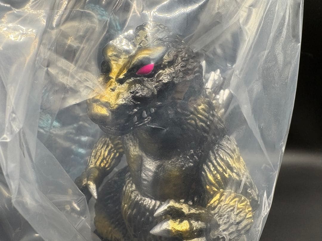 ギガブレイン　キンゴジ　ゴジラ 3種セット GigaBrain ソフビ