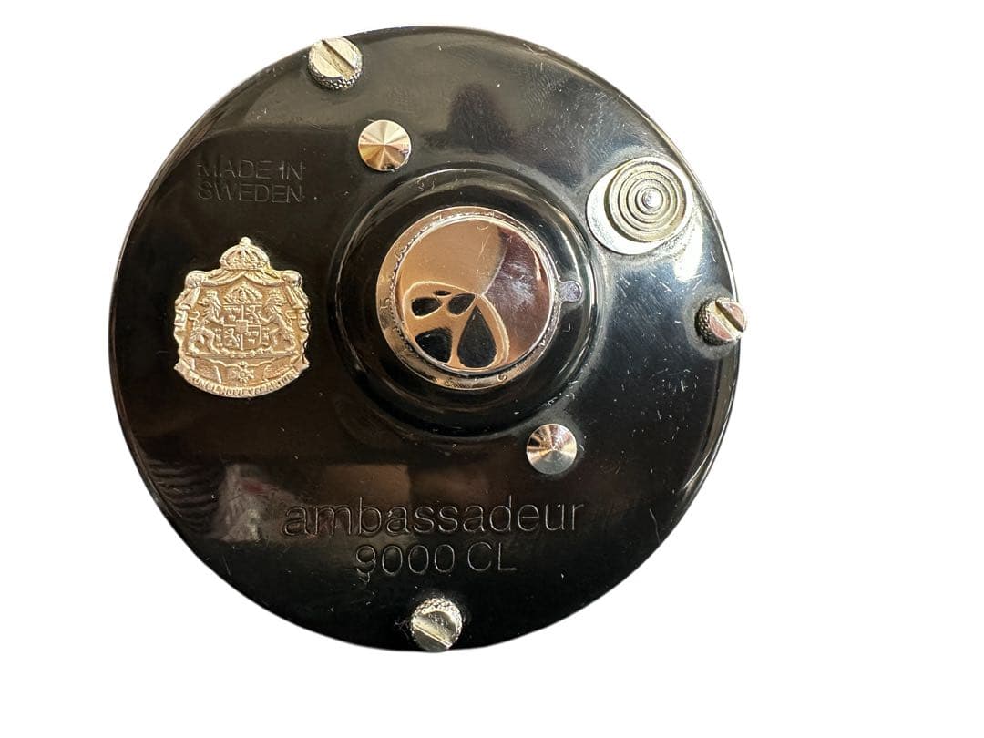 【美品希少】 アブガルシア　アンバサダー9000CL two speed 糸付き