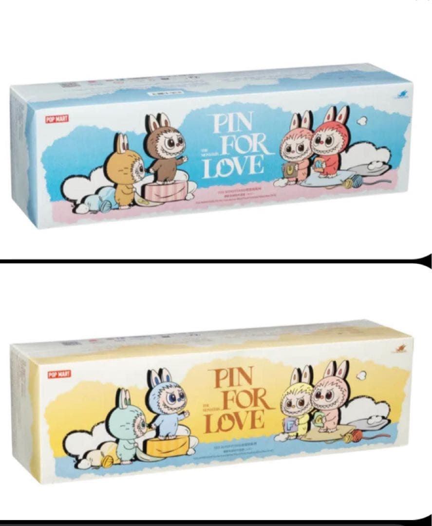 PIN FOR LOVE ボックスLABUBU