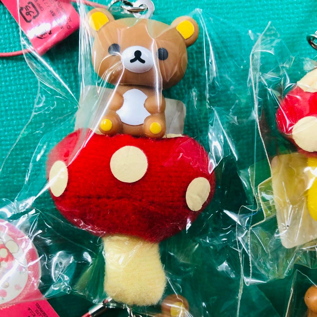 激レア★2011年製 リラックマ ソフビマスコット 森 4個セット