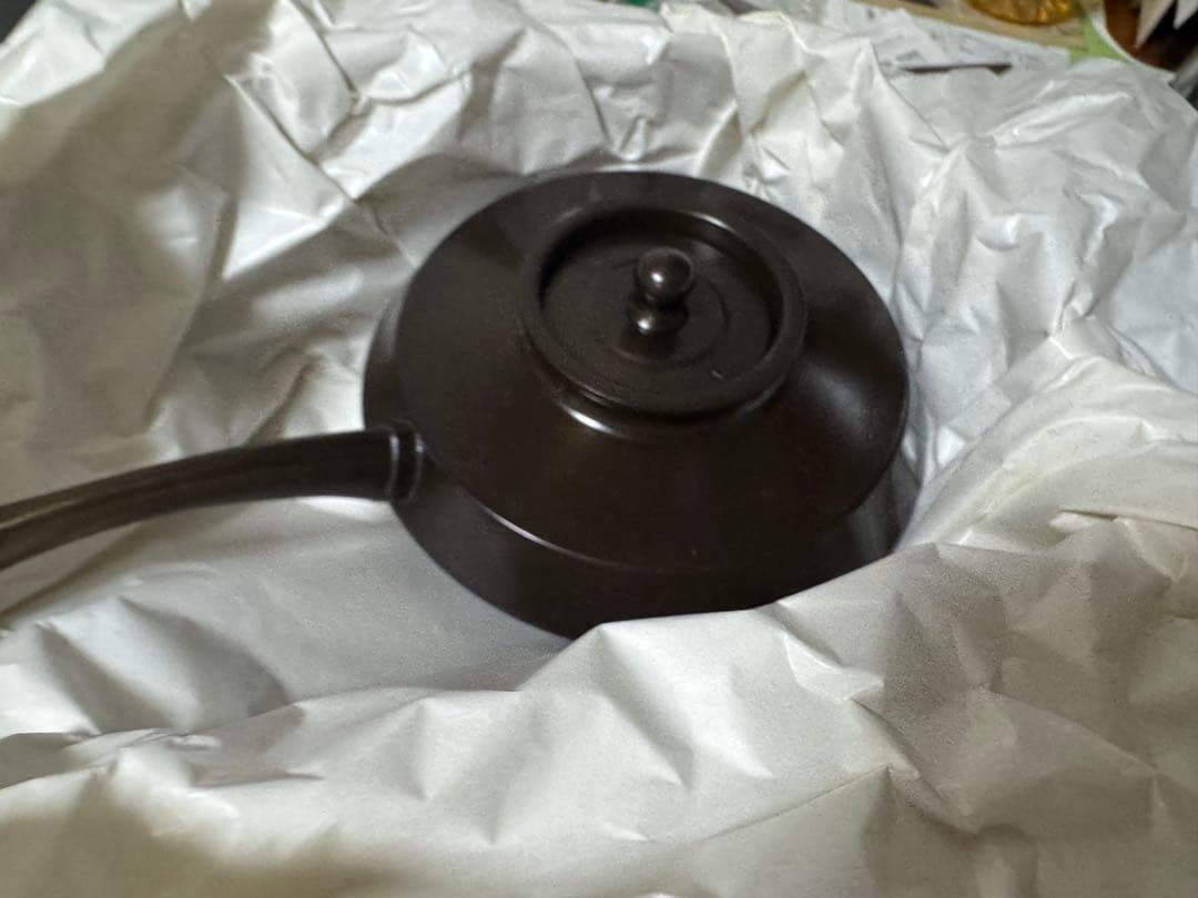 唐銅 花水注 浄雲　華道具 茶道具