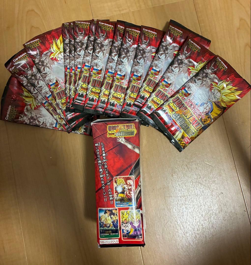 ドラゴンボールカードゲーム15パック(空箱は付属しません)