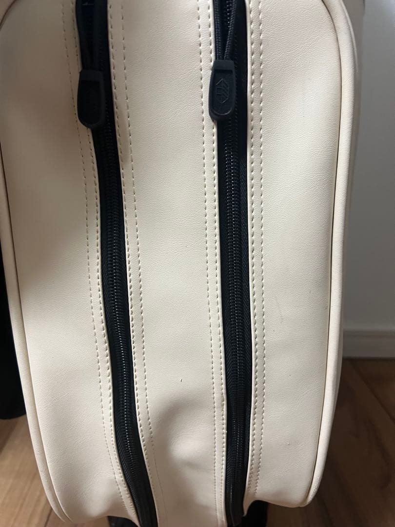 JONES キャディバッグ アイボリー/ブラック