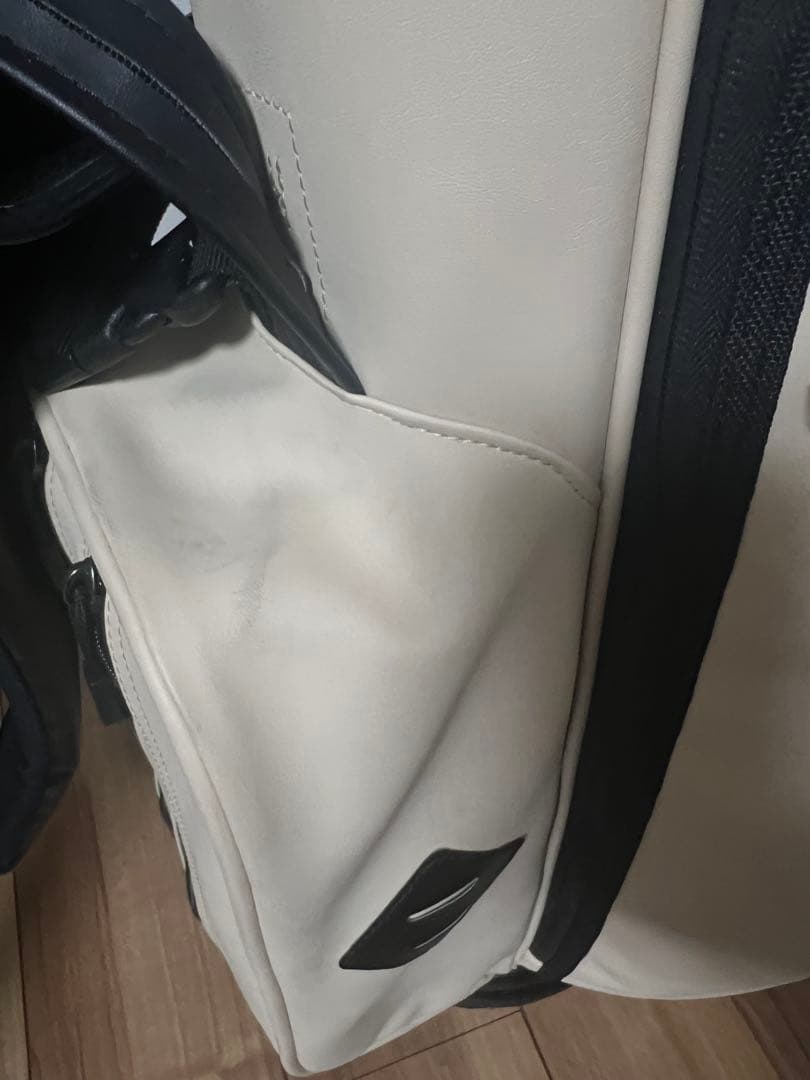 JONES キャディバッグ アイボリー/ブラック