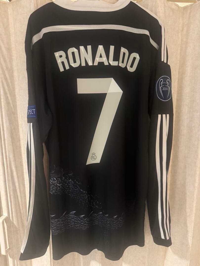 レアルマドリード 14/15 サード 長袖ロナウド 7 ドラゴン柄 ユニフォーム