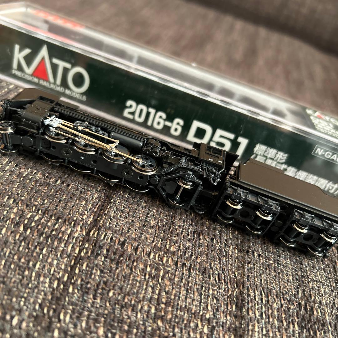 KATO 2016-6 D51 蒸気機関車 Nゲージ 集煙装置付