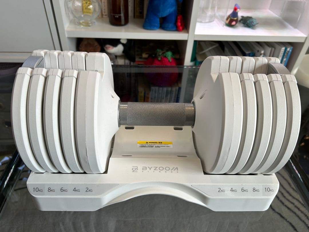 【本日中特価！】BYZOOMA 調整式ダンベル 2-10kg