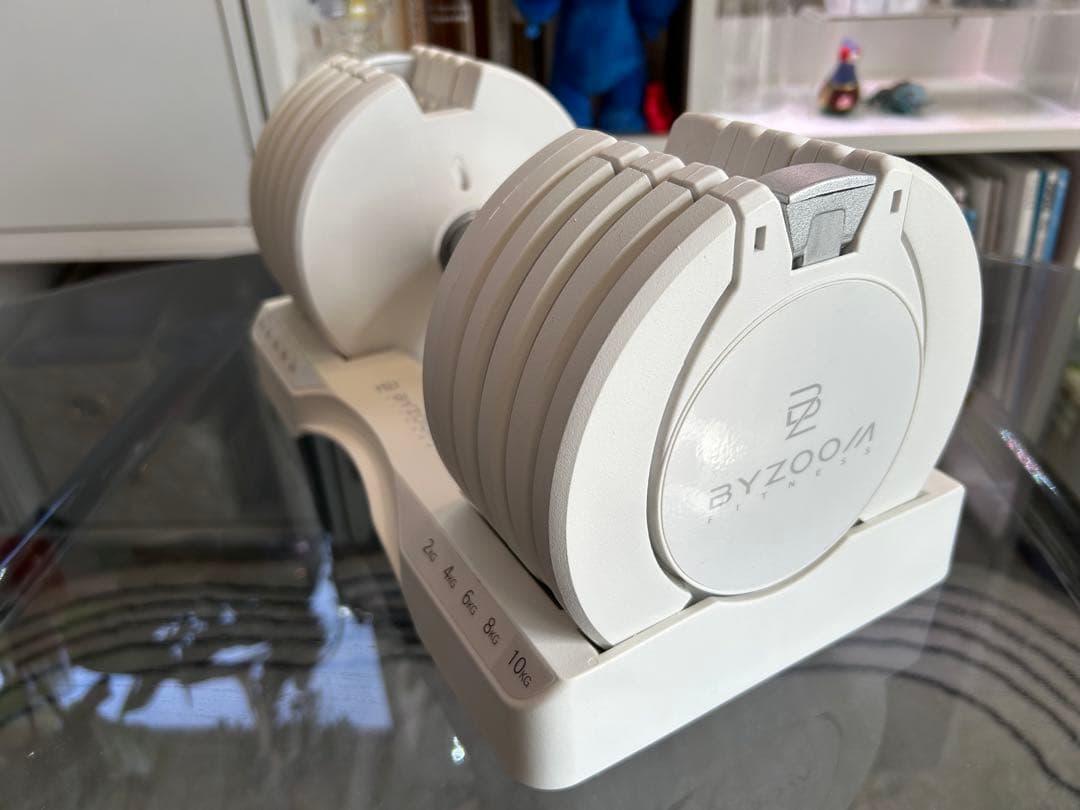 【本日中特価！】BYZOOMA 調整式ダンベル 2-10kg