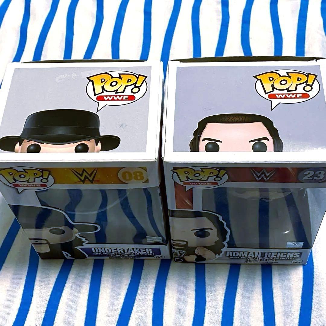 WWE POP funko『アンダーテイカー＆ローマン・レインズ』２体セット