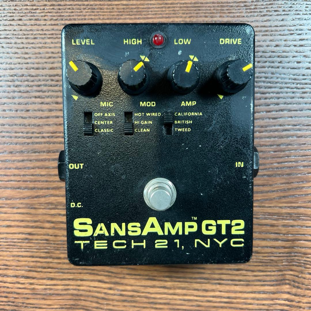 ギター TECH 21 NYC SansAmp GT2