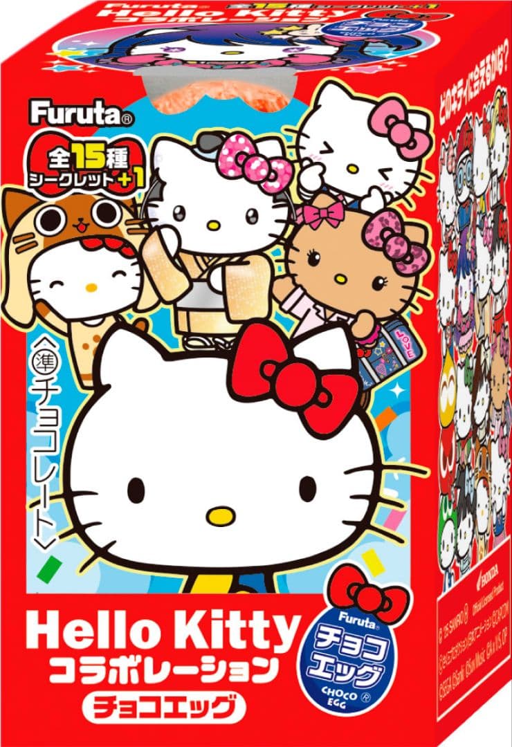 チョコエッグキティ　ハローキティコラボレーション10個入　10BOX