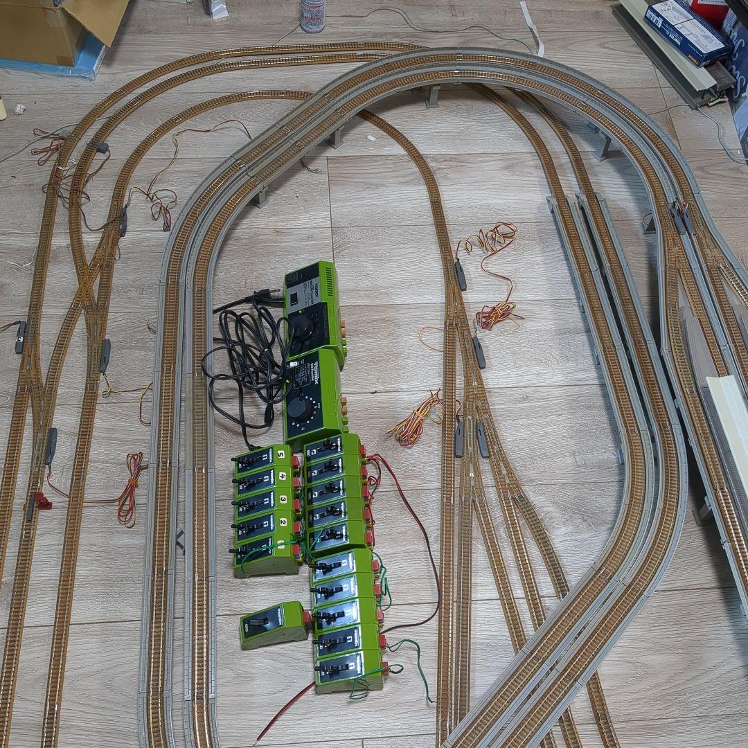 TOMIX　複線高架駅　立体交差　引込線込みレールセット