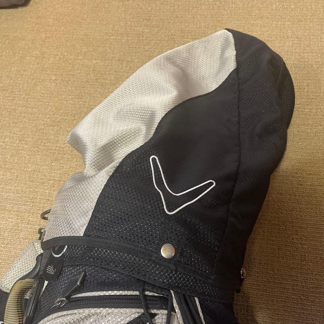 Callaway キャロウェイ キャディバッグ ゴルフバックブラック/シルバー