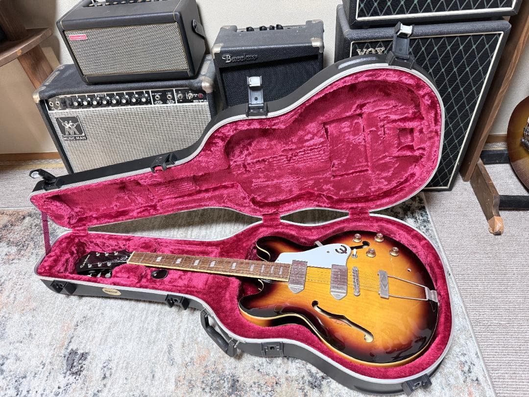 ギター Epiphone Casino Sun Burst- 2018S CHINA