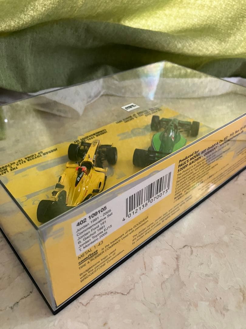 ミニチャンプス　F1 1/43 JORDAN1991&JORDAN2005