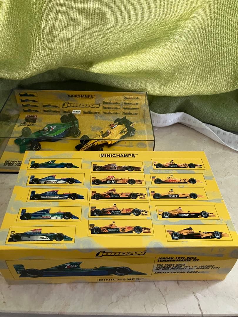 ミニチャンプス　F1 1/43 JORDAN1991&JORDAN2005