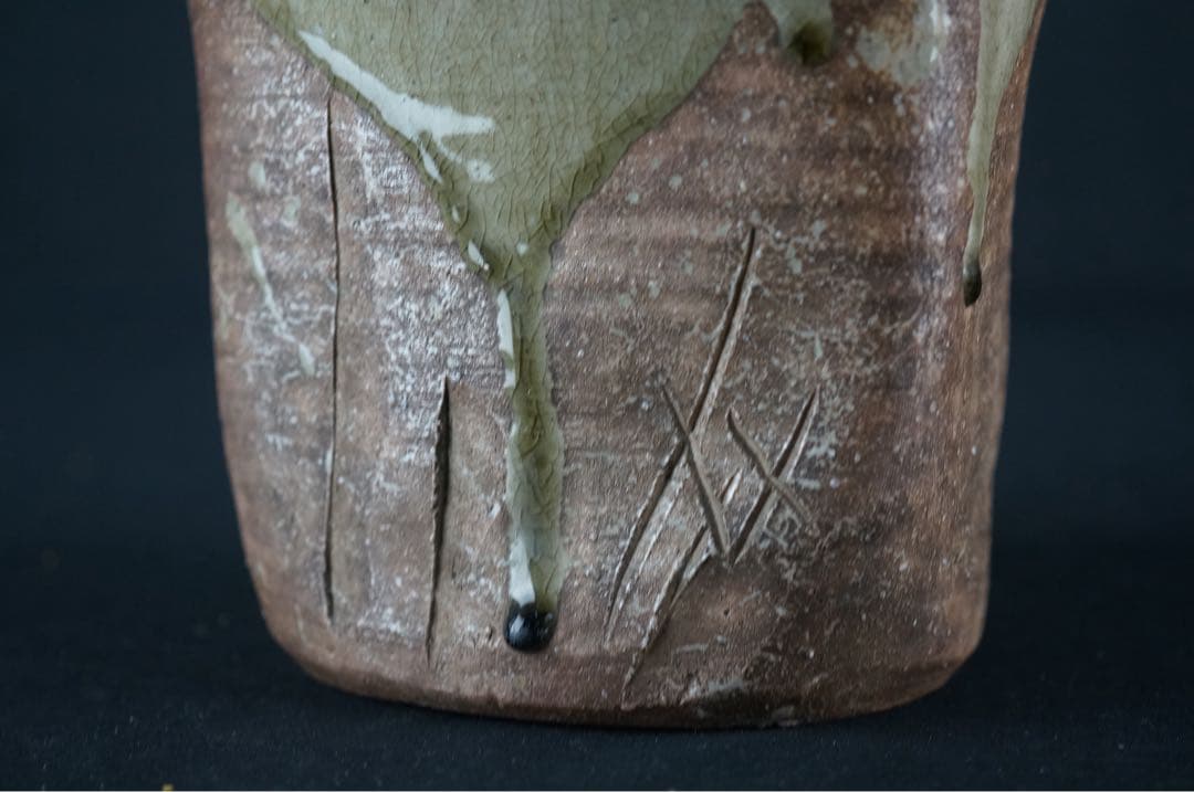 古伊賀 水指 共箱 桃山～江戸前期 時代物 古美術 茶道具 蓋物