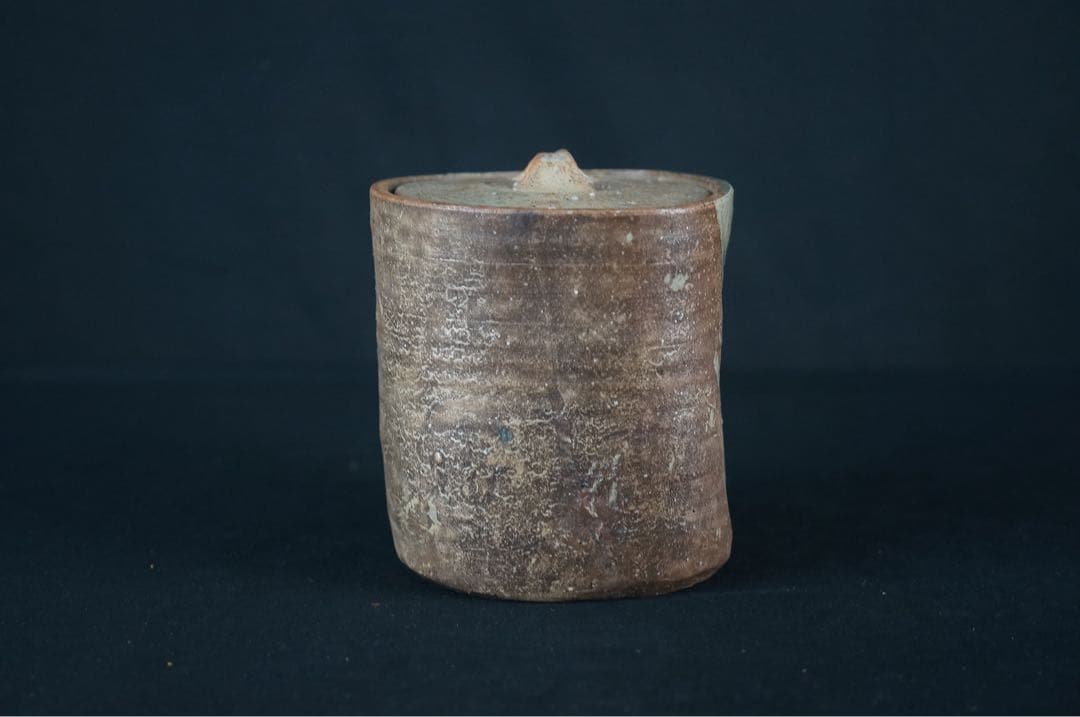 古伊賀 水指 共箱 桃山～江戸前期 時代物 古美術 茶道具 蓋物