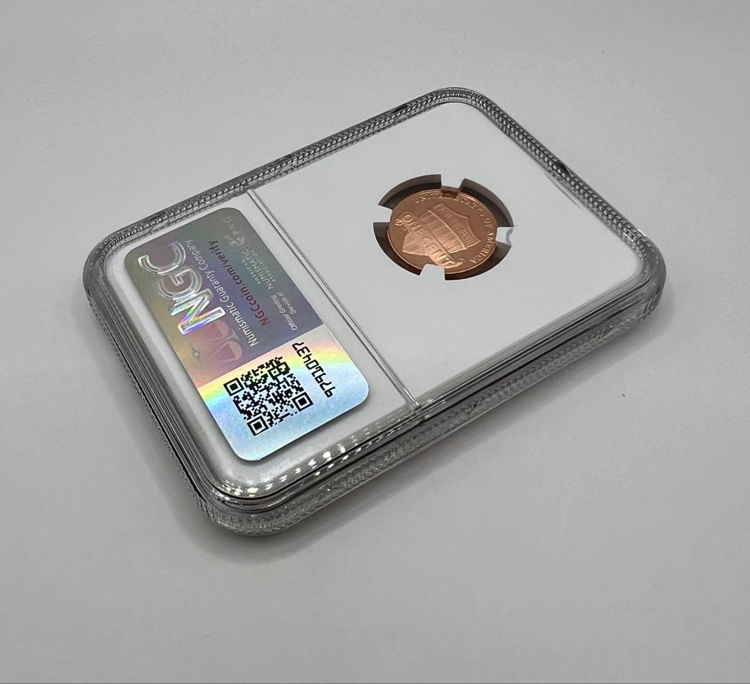 【希少・最高鑑定】2025年 1セント Sミント NGC鑑定 PF70