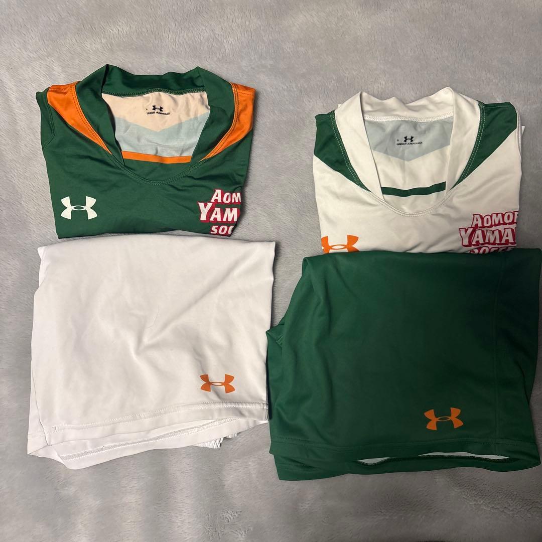 Under Armour サッカーウェア 4点セット　青森山田練習試合ユニホーム