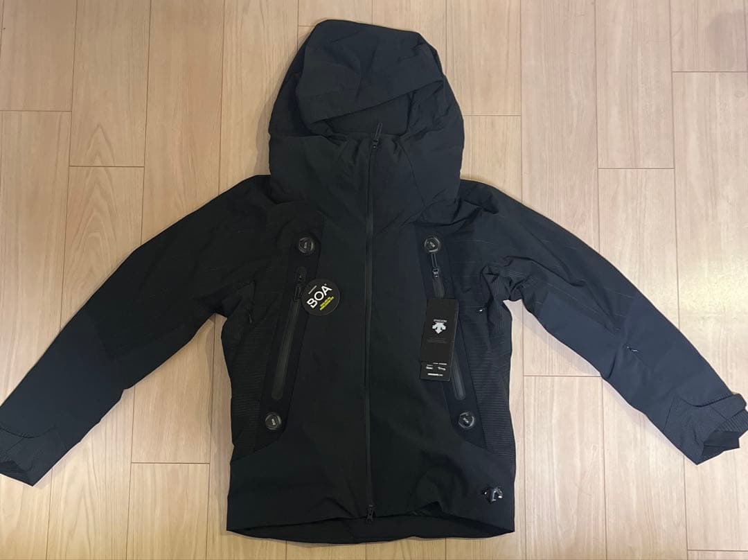 デサントスキーウェア L BLACK 【新品】【タグ付き、希少】