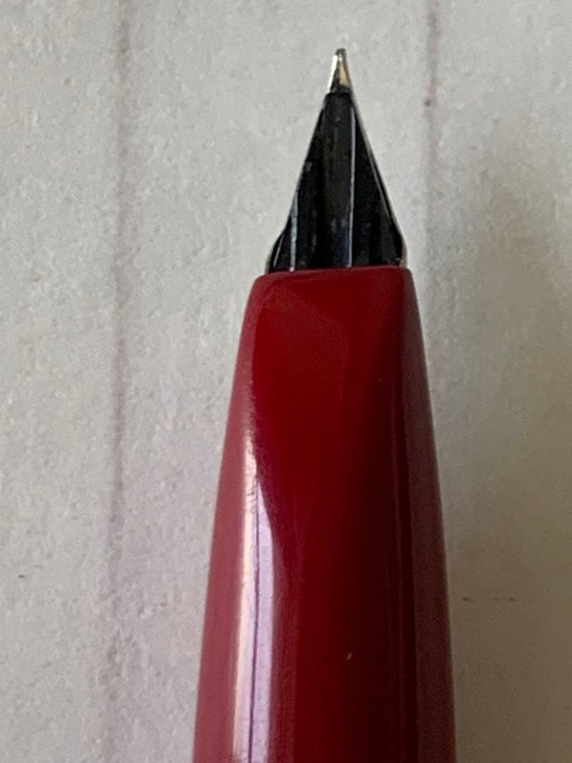 プラチナ シルバー 万年筆 18K WG