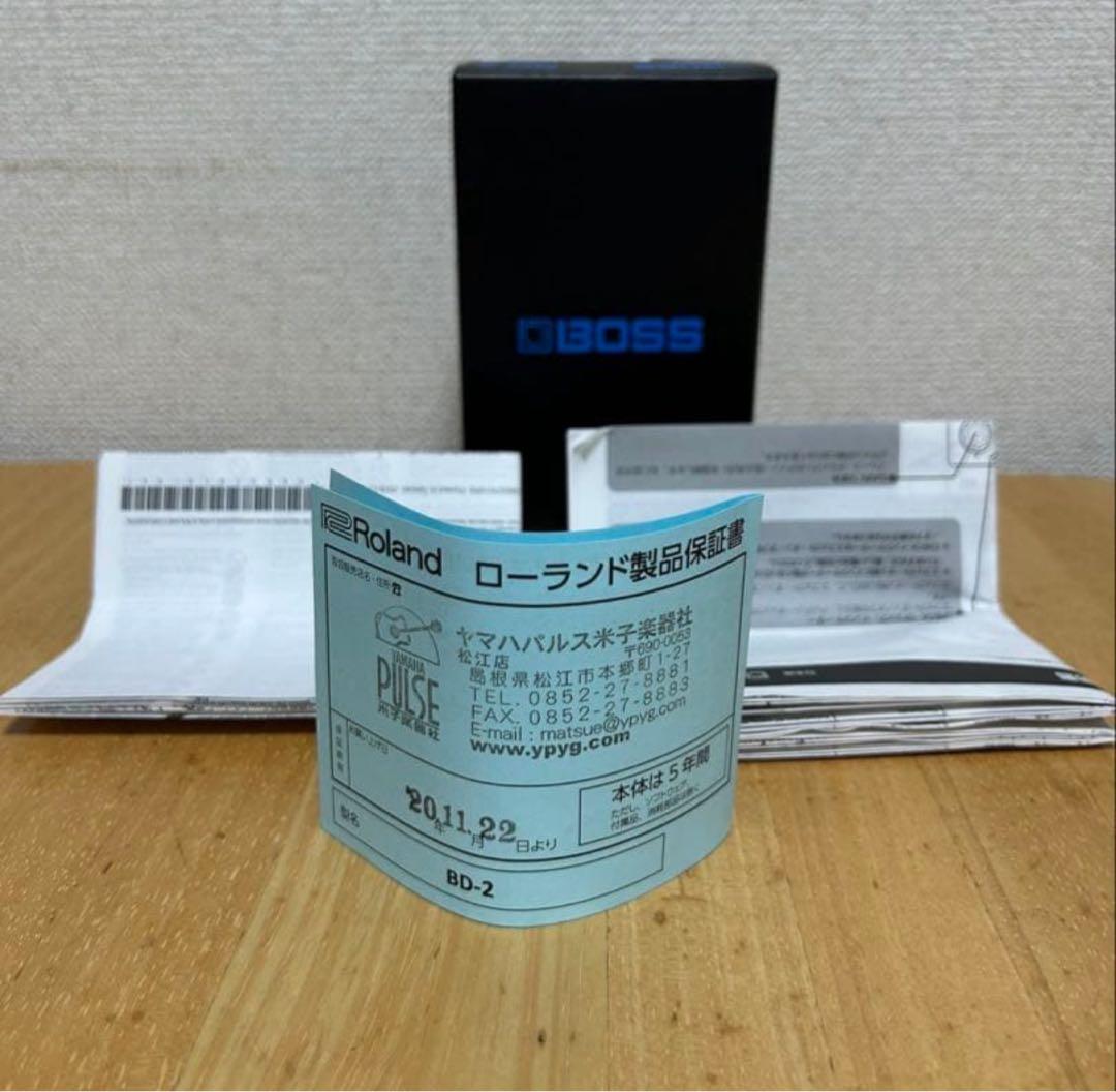 BOSS Blues D BD-2 美品