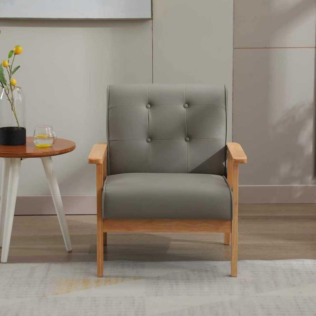 【新品】2人掛けソファ ダークブラウンPVCレザー 高級感